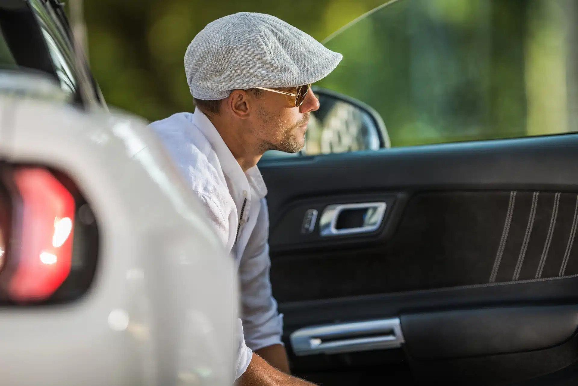 homme avec un béret