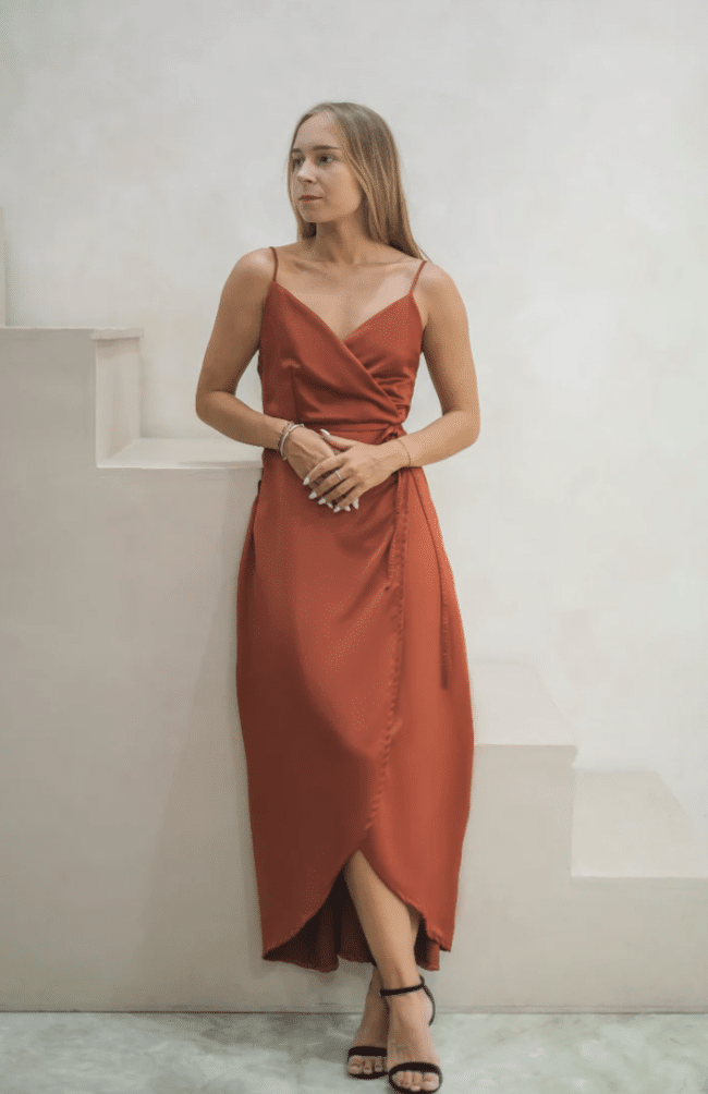robe terracotta