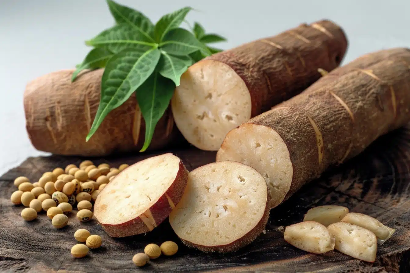 yam et soja pour soulager la ménopause