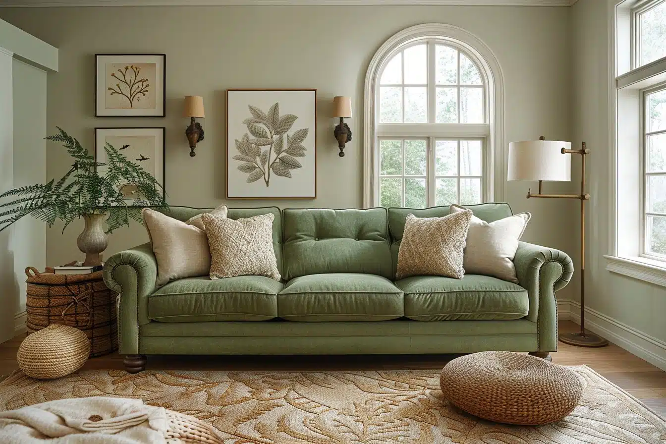 vert kaki déco