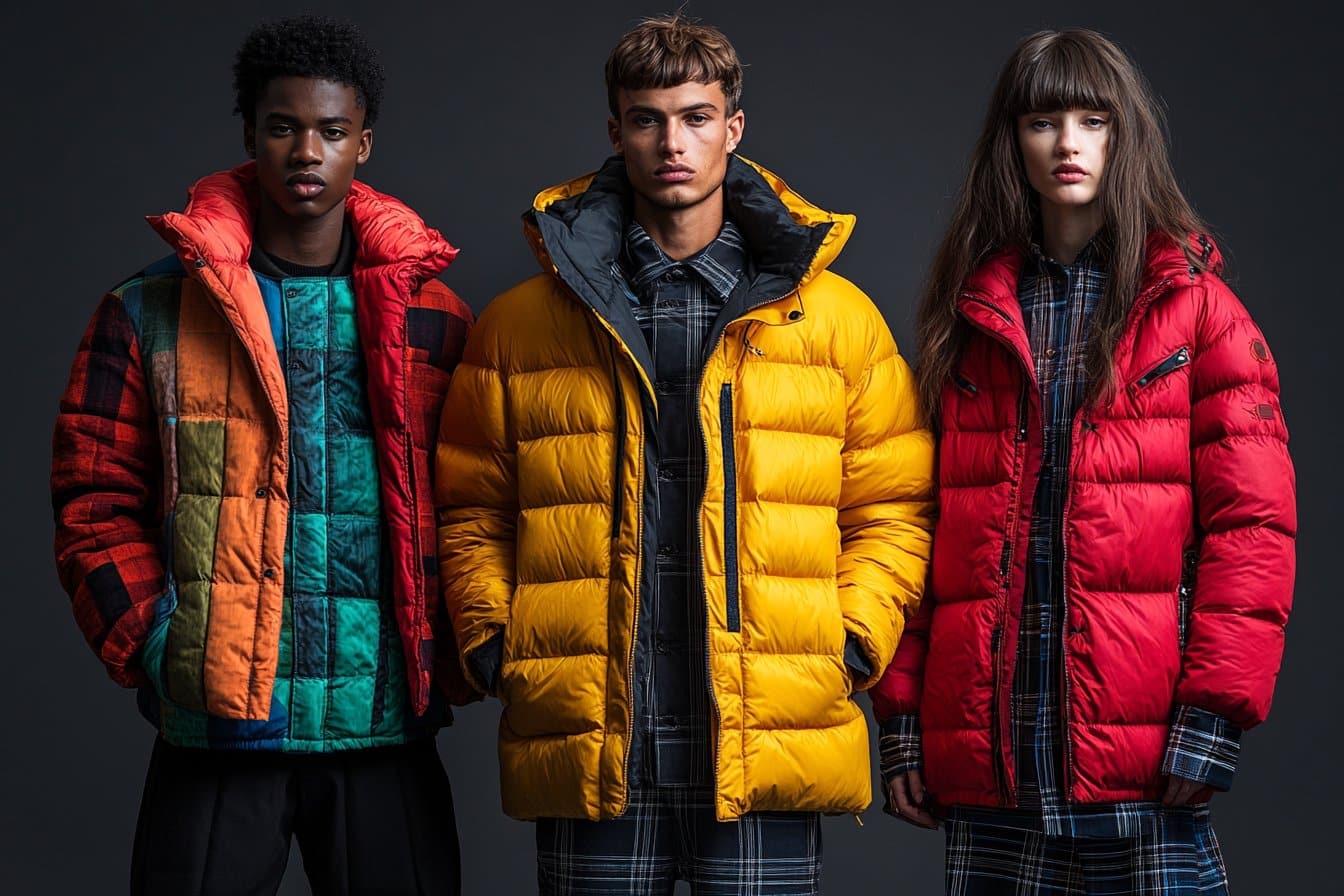 tendances colorées des vestes et manteaux de l’automne hiver 2025