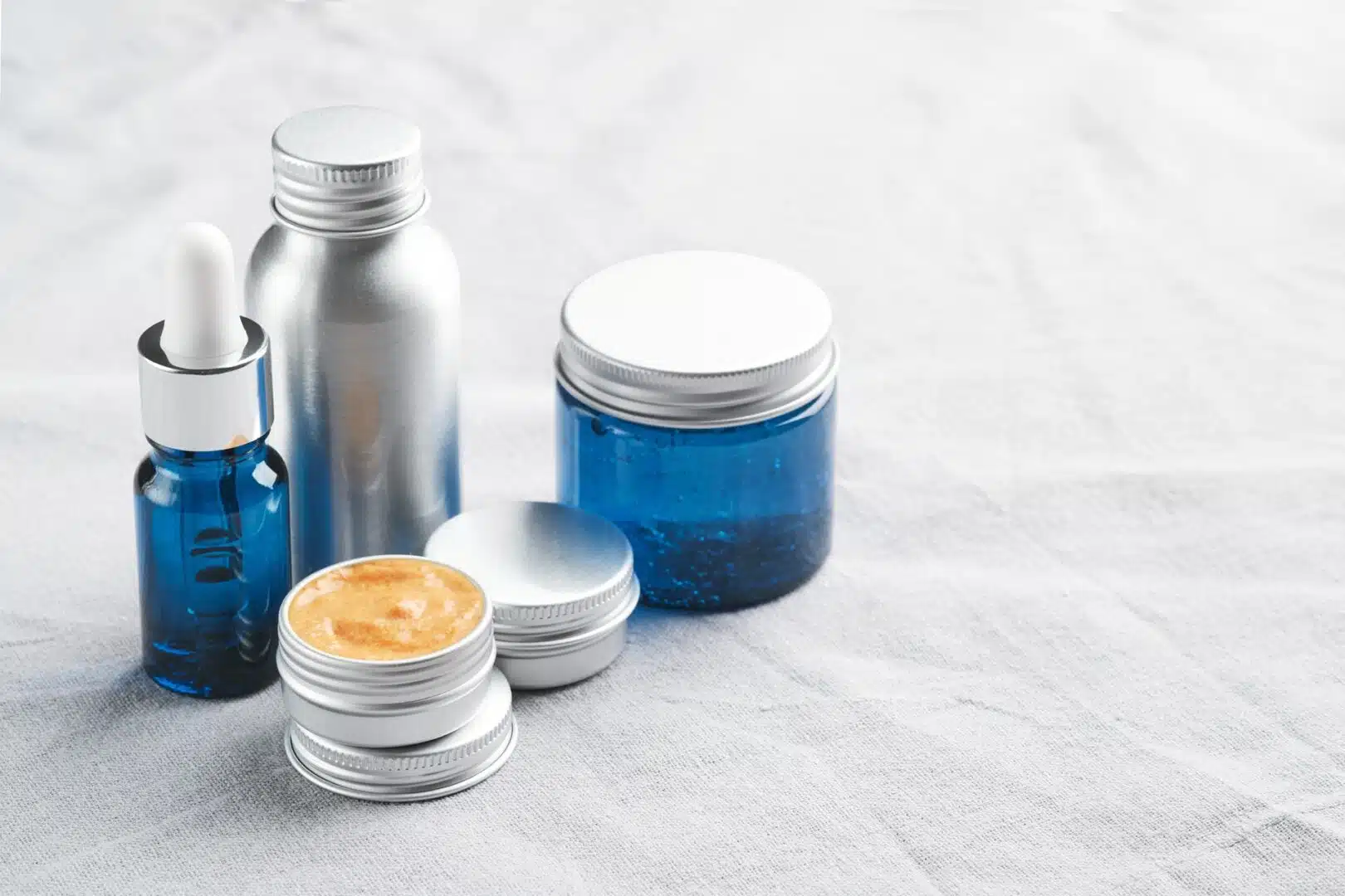 contenants stérilisés pour cosmétiques DIY